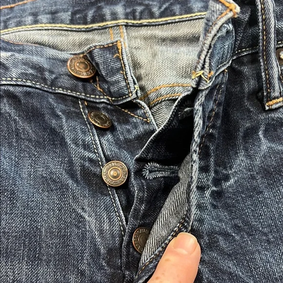 Abercrombie & Fitch Medium Blue Flare Jeans - Picture 3 of 8